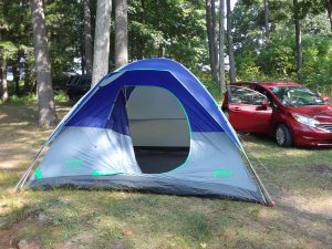 Wellesley Island State Park camping site A47