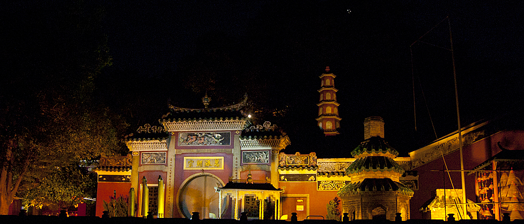 A-Ma Temple at Night