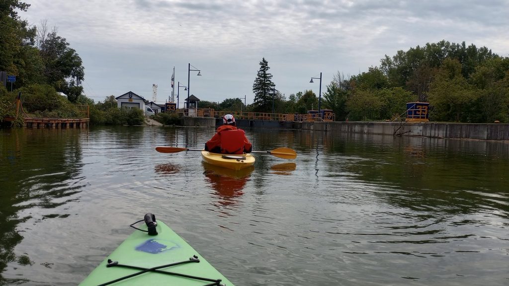 kayaking the erie canal